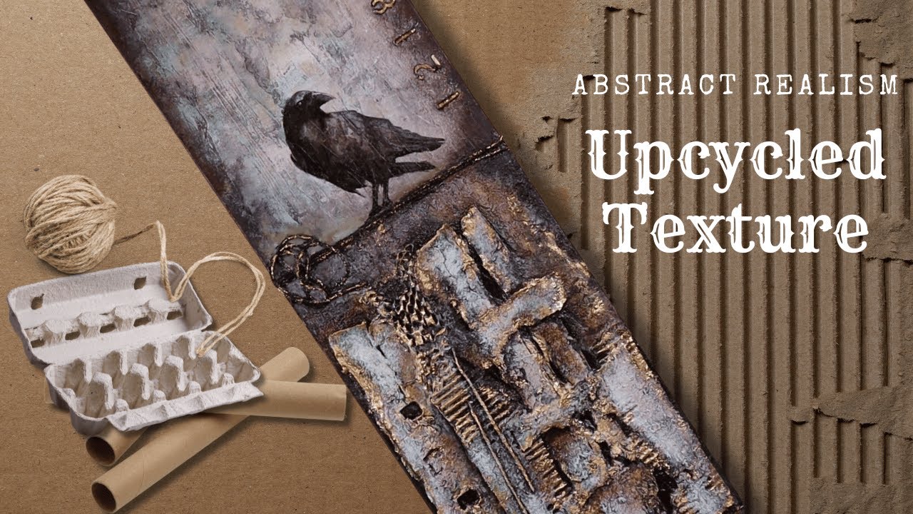 Abstract Realism with Upcycled Texture