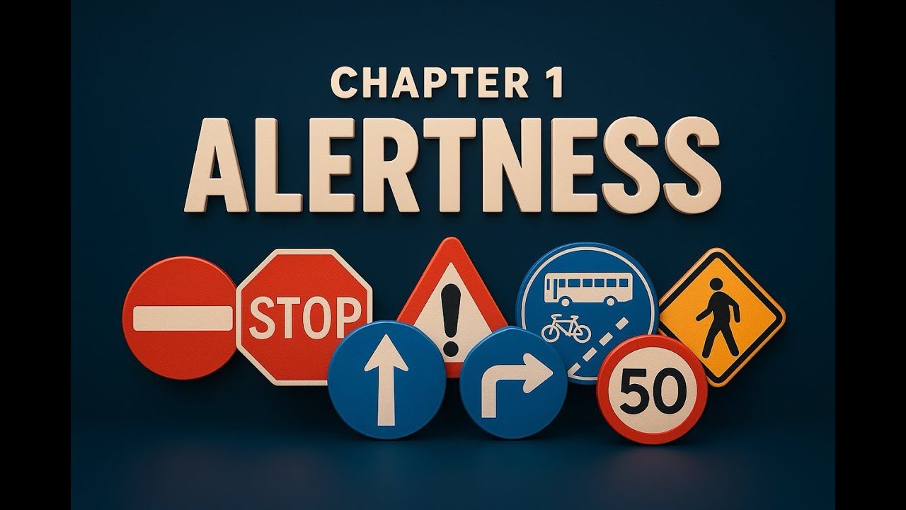 Driving Theory Test UK: Chapter 1 Alertness in 5 Minutes (2025 Guide)