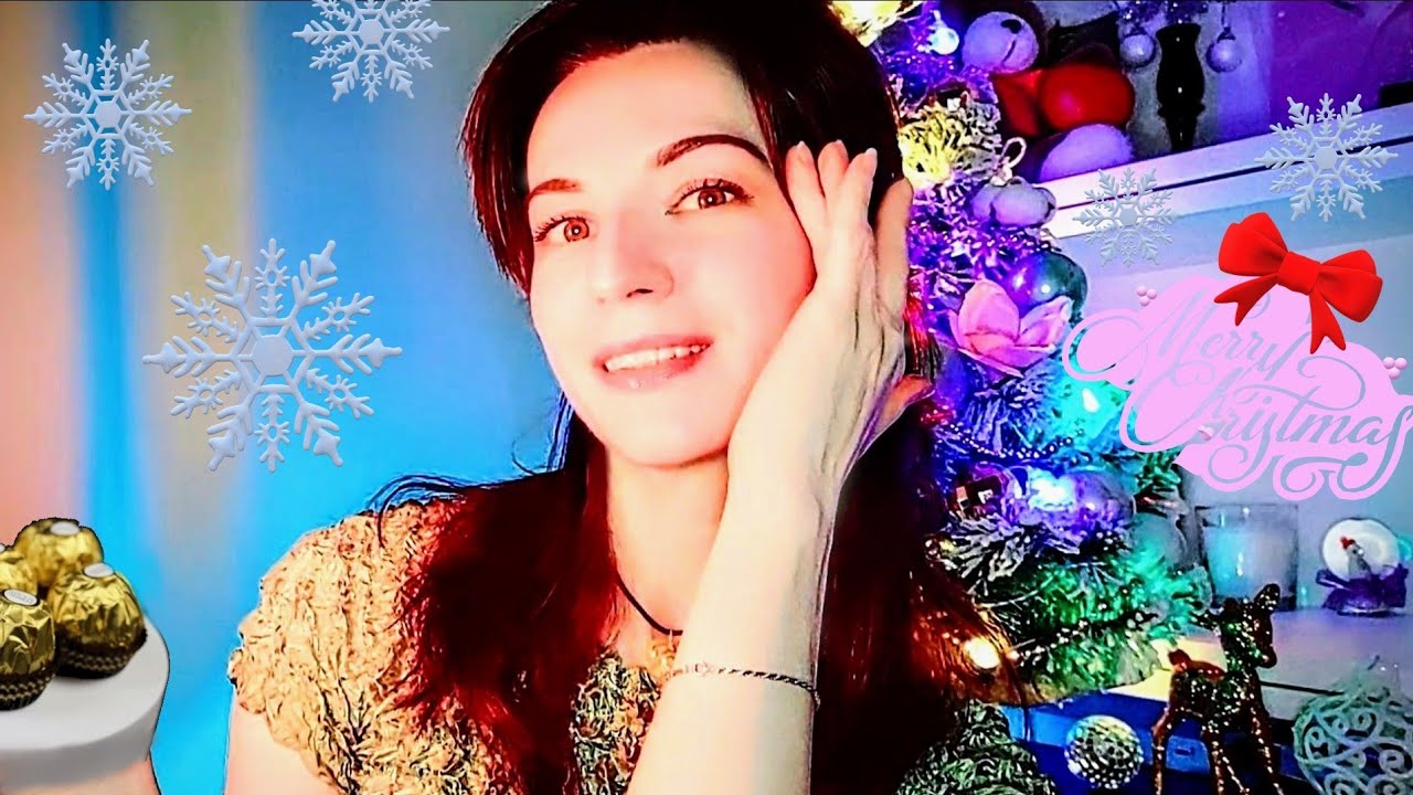 АСМР🎄Близький шепіт ✨ Затишно проведемо час разом 🎉 Дегустуємо НАЙДОРОЖЧИЙ смаколик🤑ASMR Українська