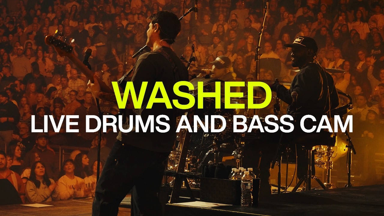 WASHED | Live Drums and Bass Cam | ELEVATION RHYTHM