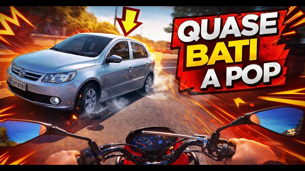 QUASE BATI A POP… Olha o Que Esse Carro Fez! 😡