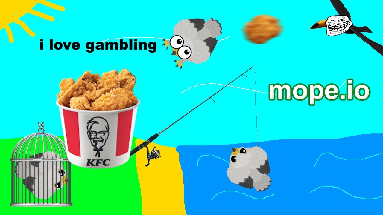 The *LUCKIEST* mope.io Player