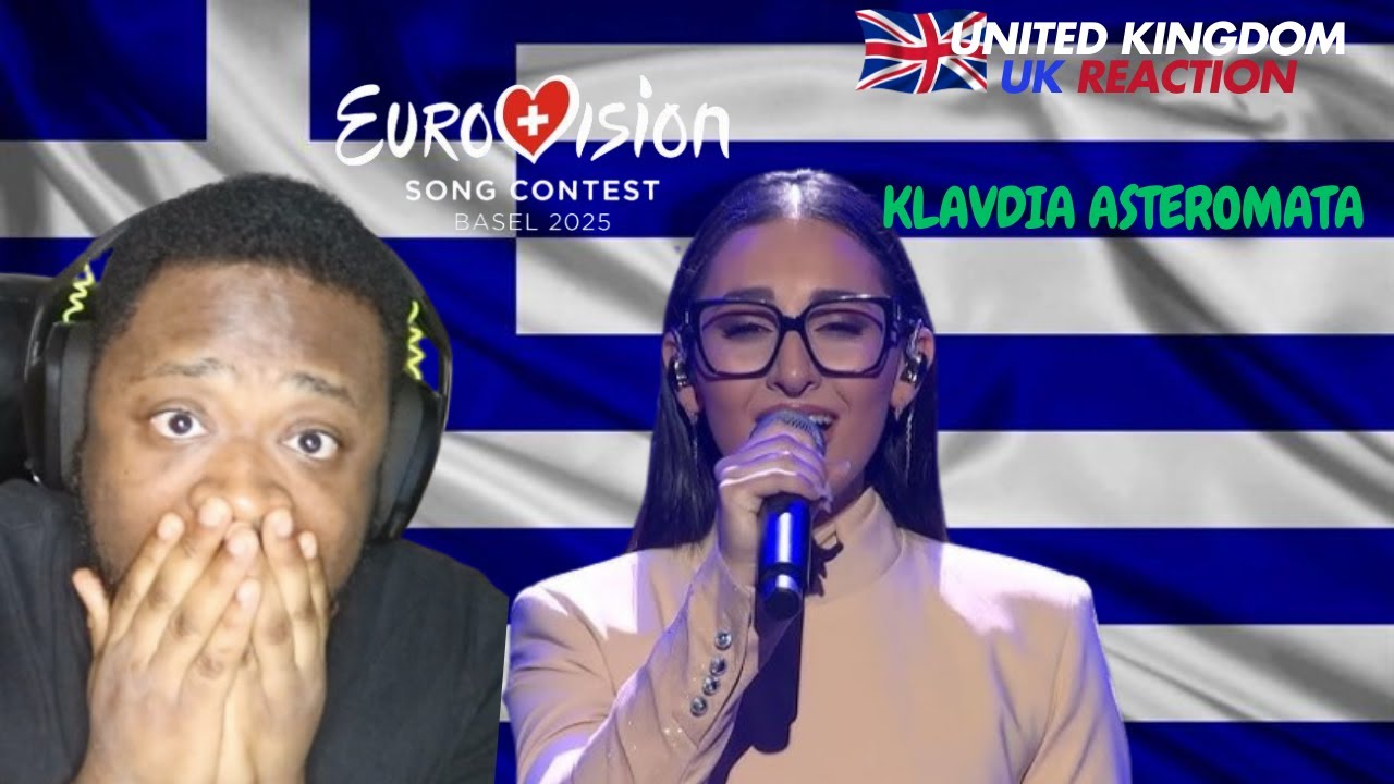 🇬🇷FIRST TIME REACTING TO GREEK MUSIC | Klavdia - Asteromáta | Greece | National Final Performance