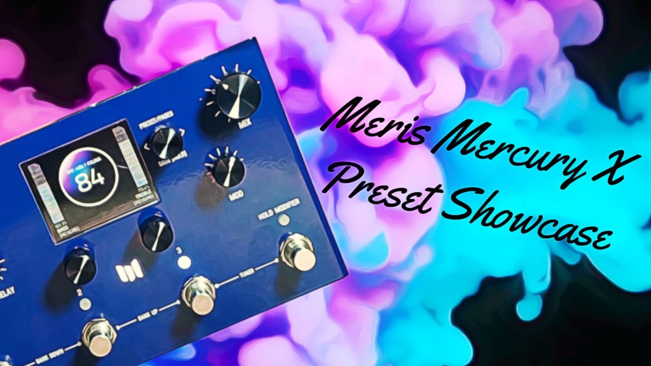 Meris Merucy X Reverb - Factory Preset Showcase - Stereo Demo!