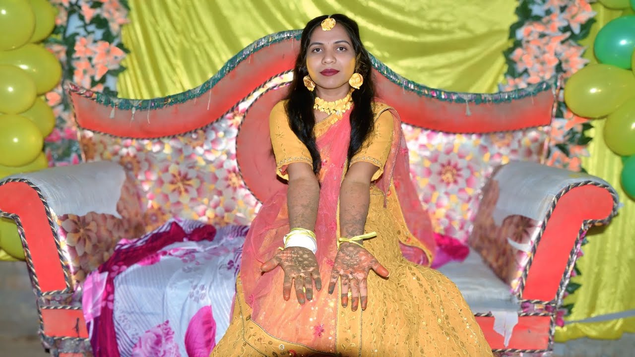 Sister ji ki Haldi  Ceremony ❣️🥰 ||Full Video 🤘