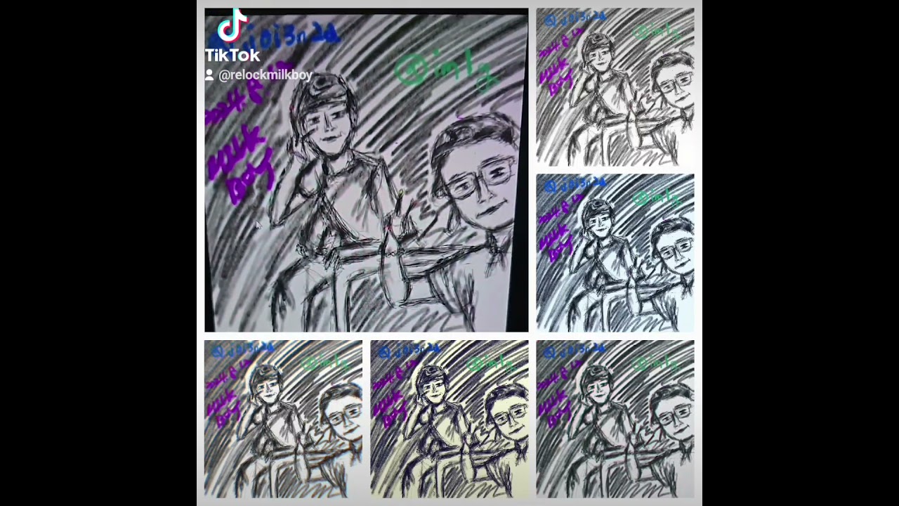 @im1g @j0i3n2a9 #인플루언서 #배우#스케치드로잉🖍 #milkboy #brand(문제시 삭제 하겠습니다 ^^이두분 여행 ✈️  재밌음!!!^^ 👍 👍)