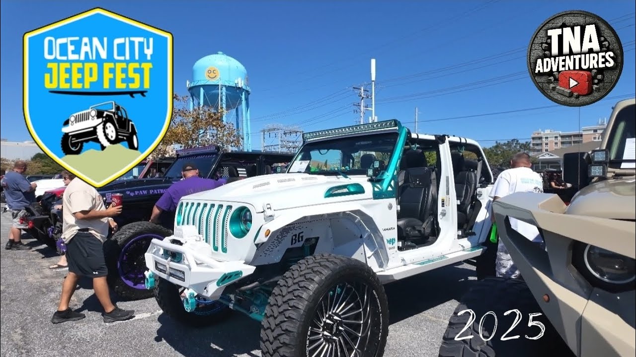 Jeep Fest In Ocean City Maryland 2025 Jeep show 👋 #jeep 
