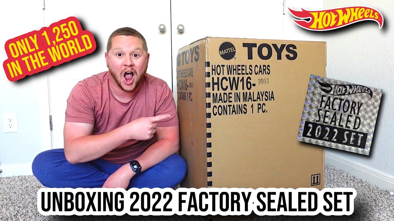 Распаковка набора Hot Wheels Factory Sealed 2022