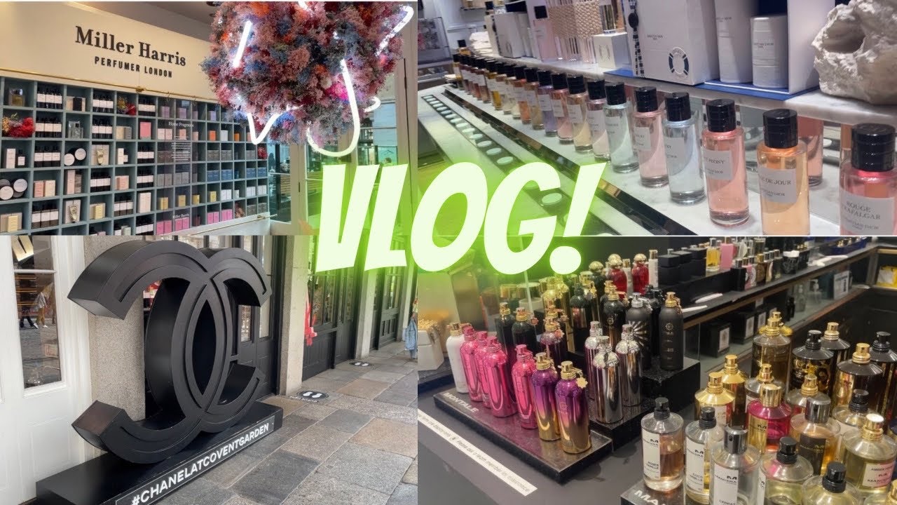 Come fragrance sampling with me (vlog) Selfridges, Covent Garden and Westfield London! 😉