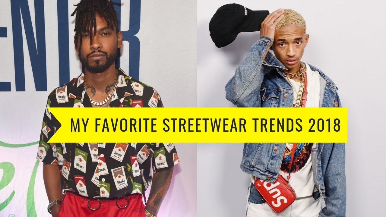 MY FAVORITE STREETWEAR FASHION TRENDS 2018!