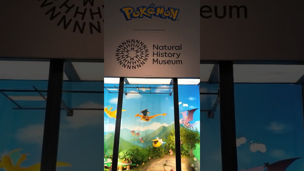 Pok&eacute;mon x Natural History Museum Pop-Up is OPEN