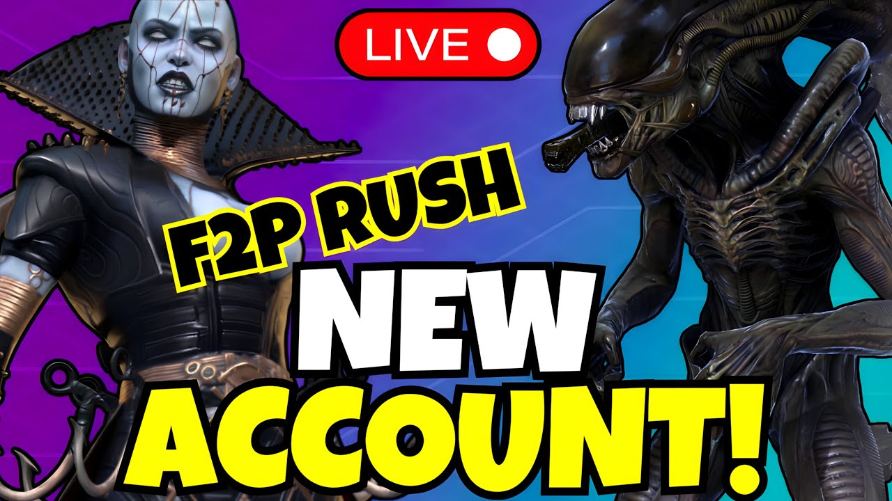 NEW ALIEN Account STARTS NOW!!! [Raid: Shadow Legends]