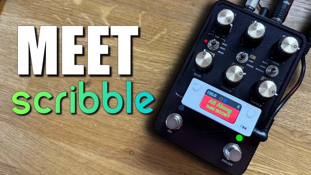 A SCREEN FOR EVERY PEDAL - Pirate Midi SCRIBBLE