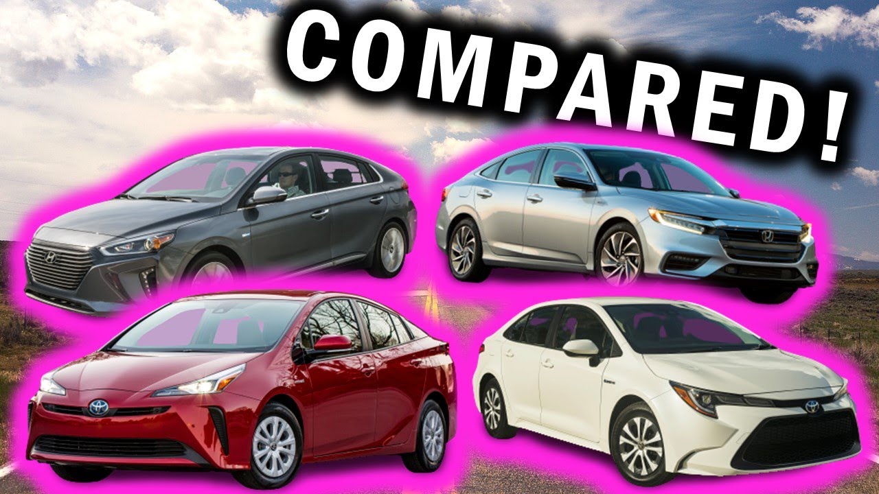 2021 Toyota Prius vs 2021 Honda Insight vs 2021 Toyota Corolla vs 2020 Hyundai Ioniq Hybrid