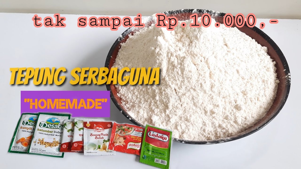 Resep tepung bumbu serbaguna homemade