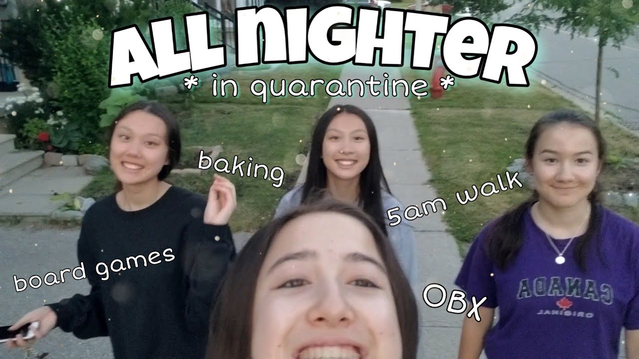Pulling an ALL NIGHTER in quarantine | Sophie Crane