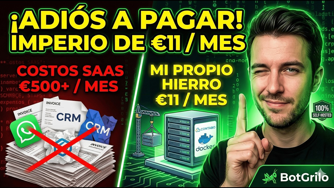 ¿Pagas cientos en Software? Clona este Servidor de Automatización y Ahorra Miles