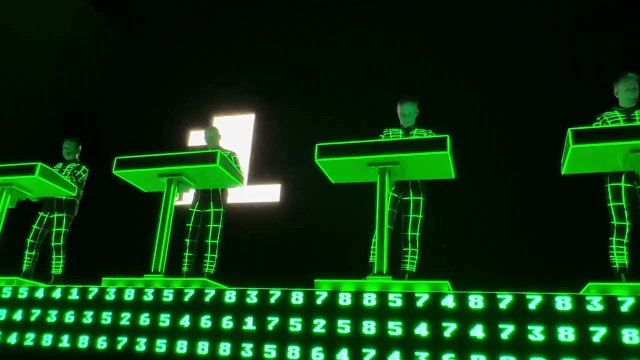 Kraftwerk at K. B. Hallen 24/11-2025, Frederiksberg, Denmark 