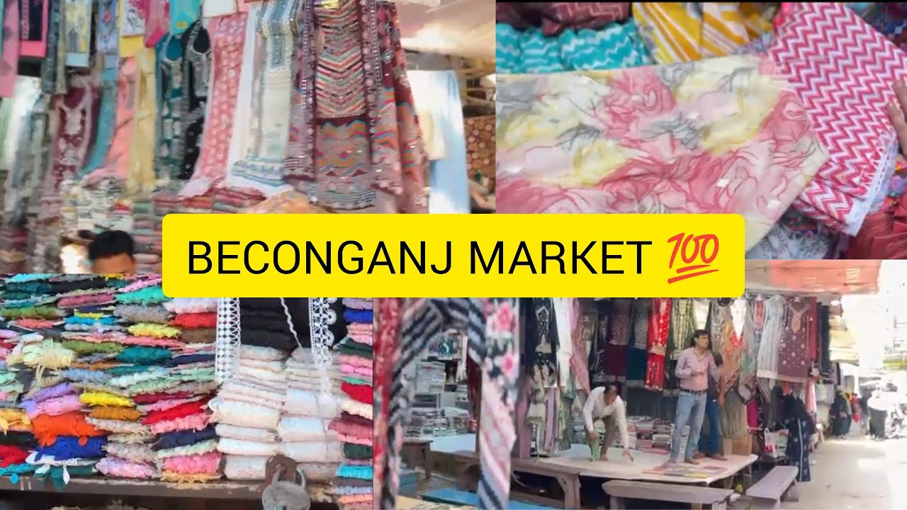 🌈✨ Kanpur ki famous beconganj market 💯💥 ||#kanpur #viral #youtube #beconganj