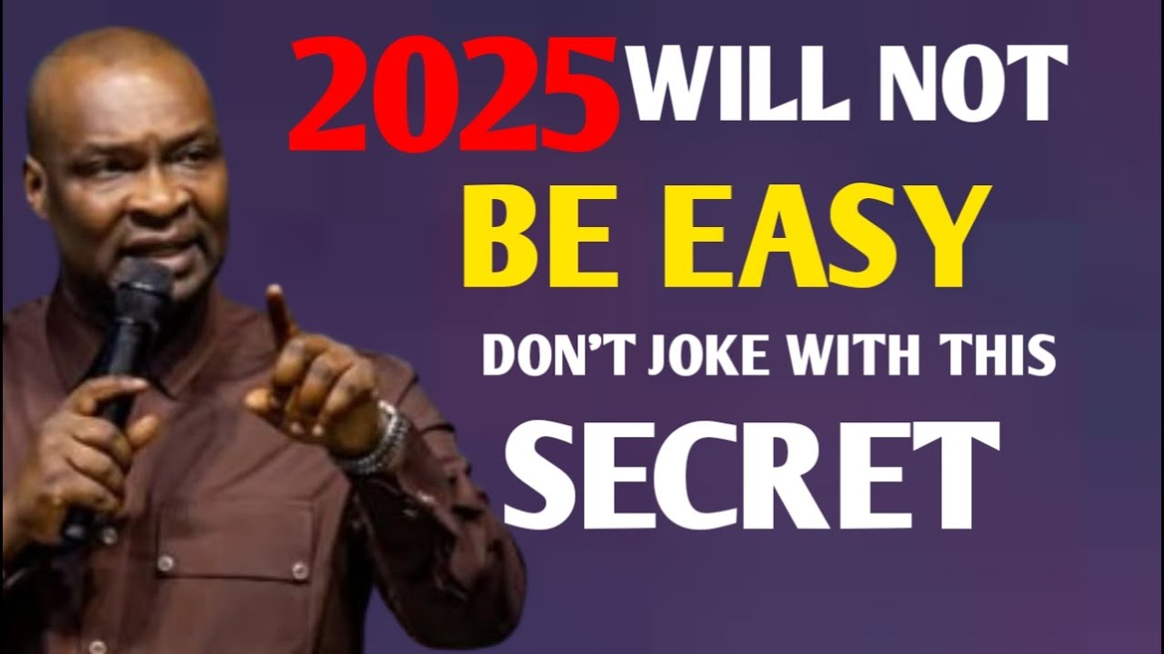 Don't joke with this secret if you want 2025 to be smooth for you | Apostle Joshua Selman