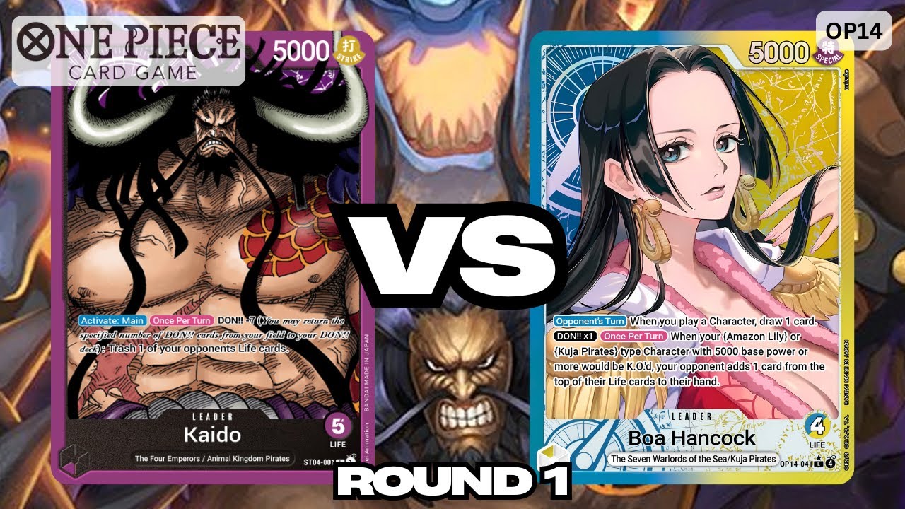 Purple Kaido VS UY Boa | OP14 Locals Gameplay | Round 1