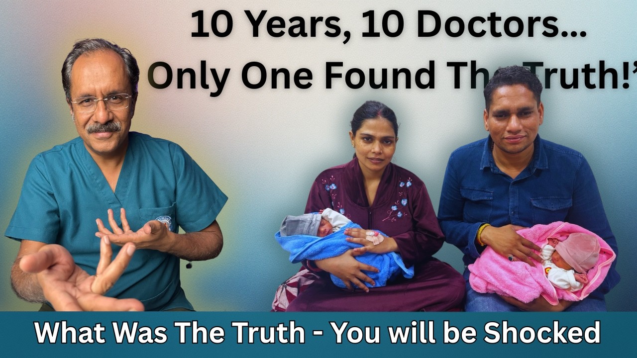 10-Year PCOD , Azoospermia Struggle .Ends in a MIRACLE Baby! How