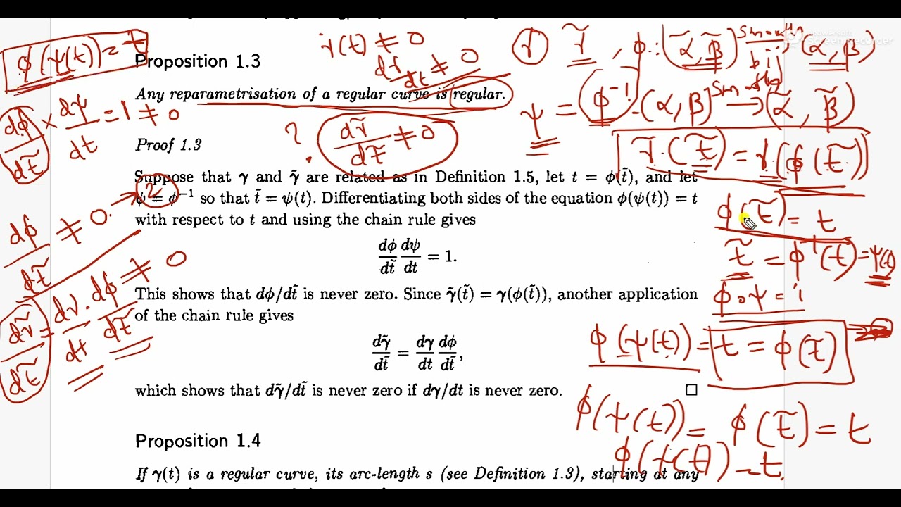 Page 14 - 3MSc Regular Parametrized curve
