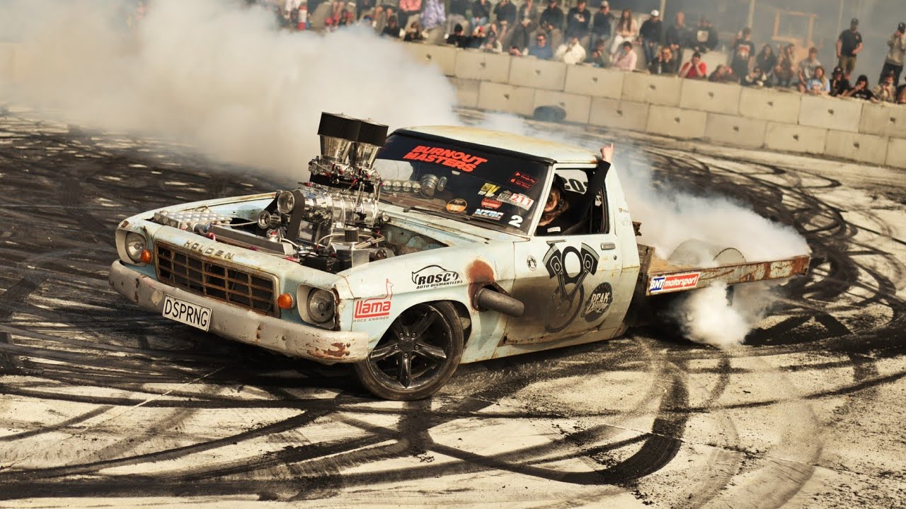 Burnout Comp at the Kaikoura Hop