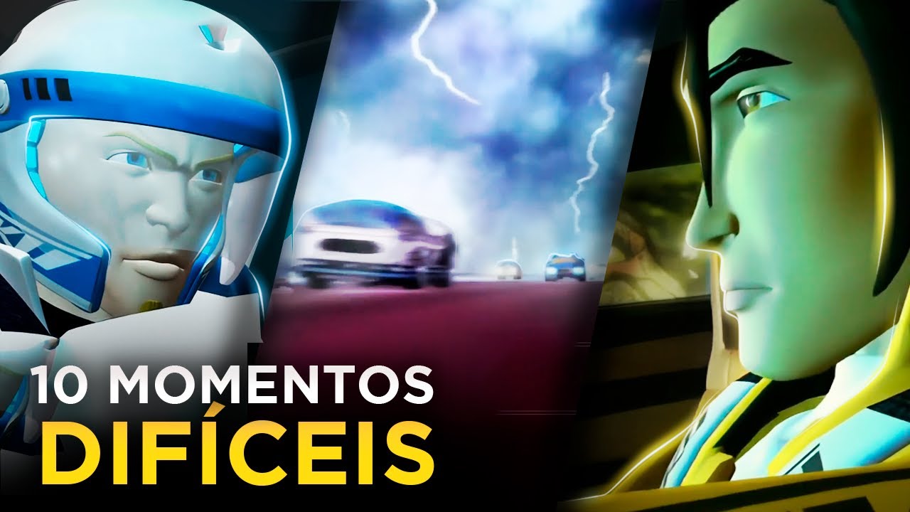 Os 10 MOMENTOS MAIS DIFÍCEIS para OS PILOTOS em HotWheels Acceleracers