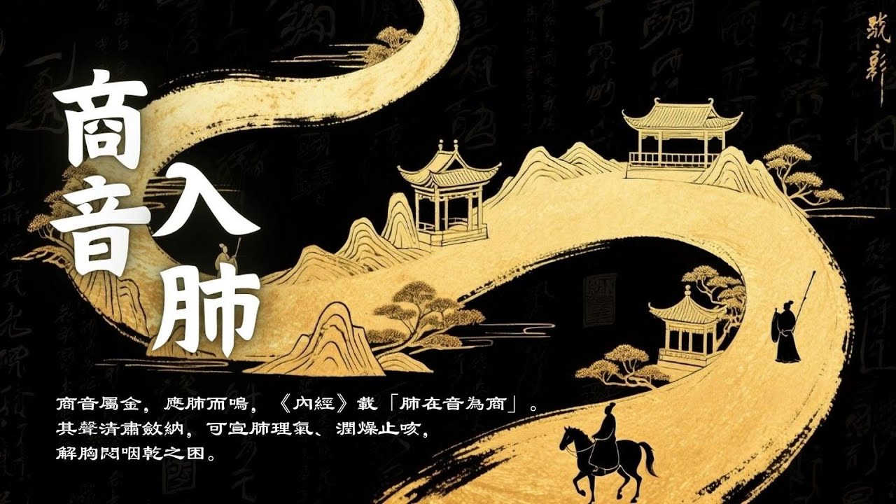 五音金律入肺｜商音調氣安神・舒悲理氣・清心靜養之音｜中醫聲波療癒・Shang Tone Relaxing Music