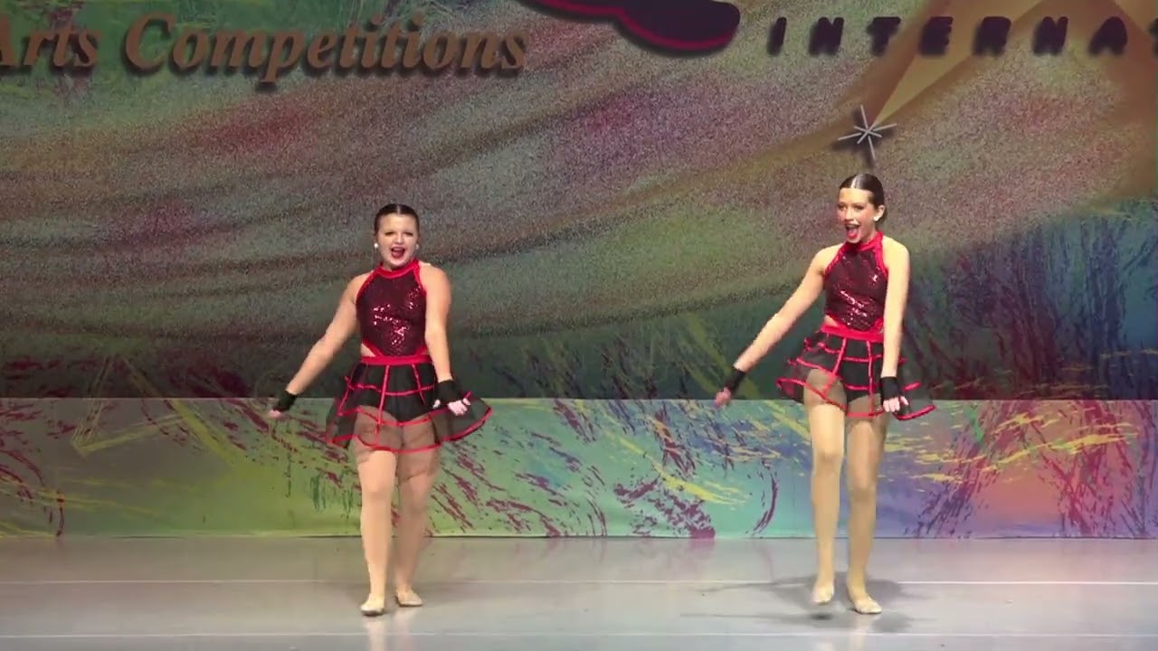 Anna Claire & Paisley perform “Hideaway” in the Teen- Jazz duet/trio