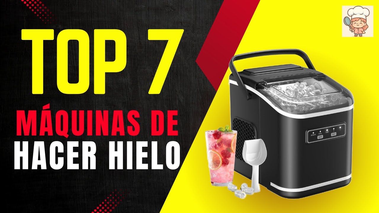 ❄️ Las 7 MEJORES Máquinas de Hielo Portátiles BUENAS y BARATAS de Amazon 2025 🥇 encimera, rápida