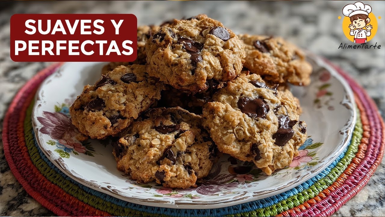 Las Galletas de Avena y Chocolate que saben a Hogar 🍪 | Suaves y Perfectas
