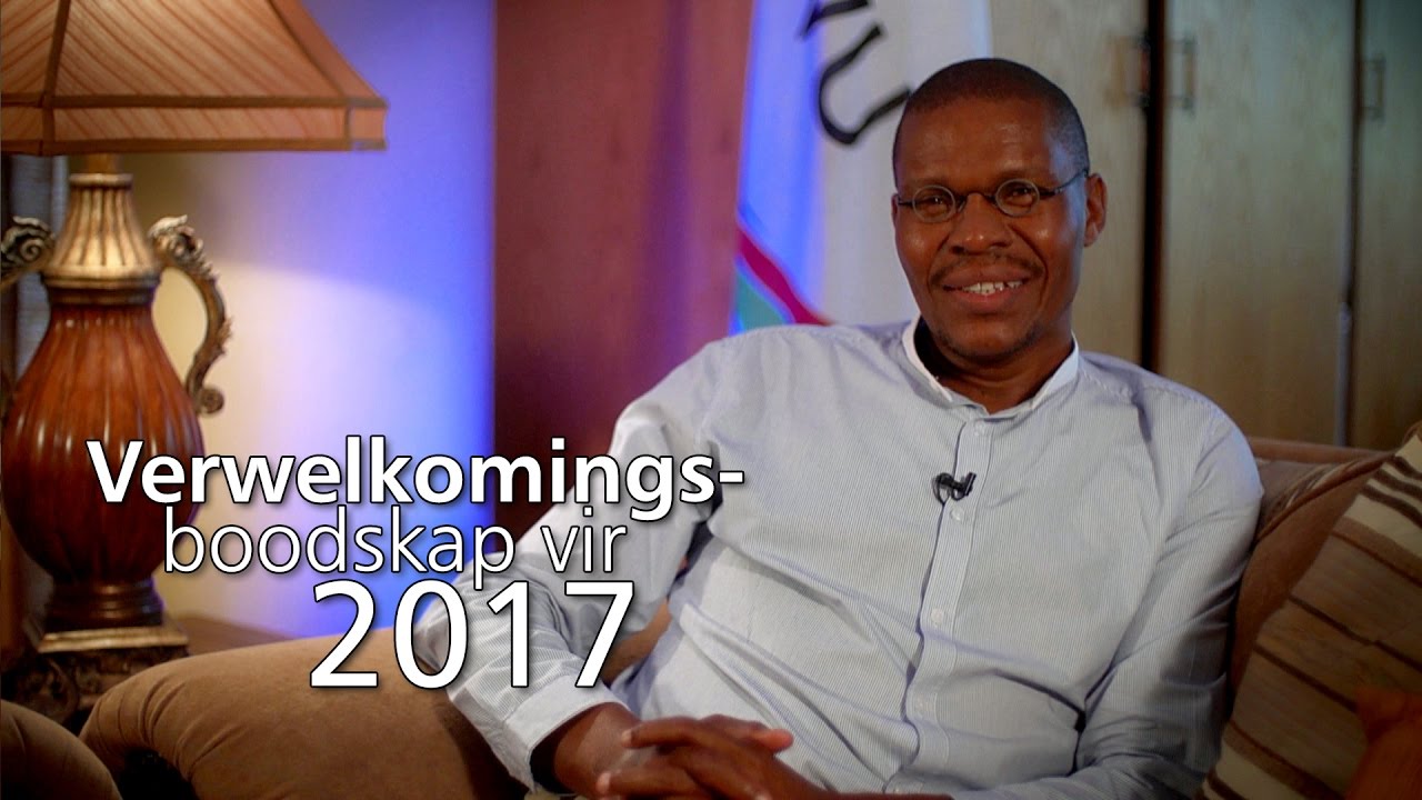 Verwelkomingsboodskap vir 2017 | Prof Dan Kgwadi