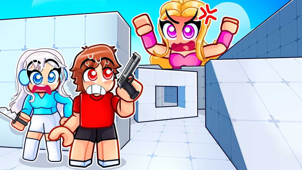 TINY VS GIANT Прятки в Roblox Rivals...