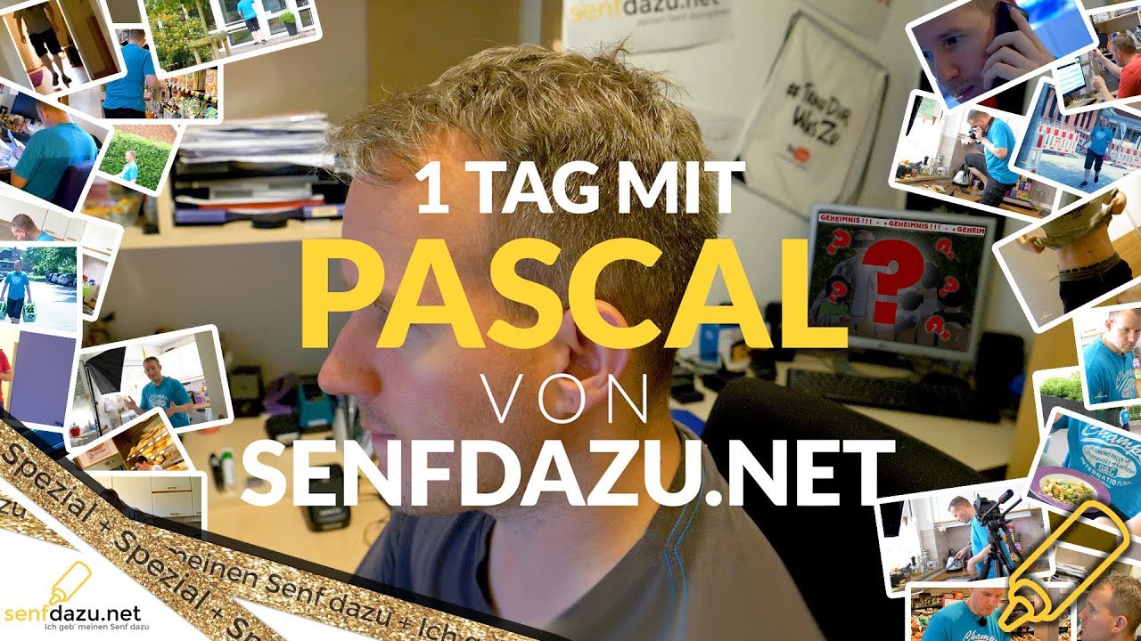 Ein Tag mit Pascal von senfdazu.net I 💛 I Abo Special
