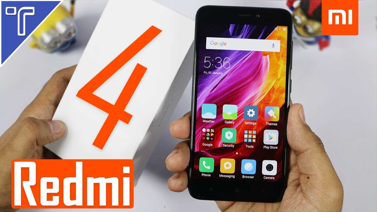 Xiaomi Redmi 4 Unboxing & Initial Impressions! [Matte Black Colour | 3GB/32GB]