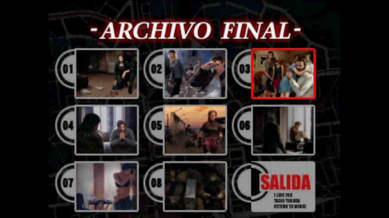 Resident Evil 3 Nemesis en Español - EPILOGOS
