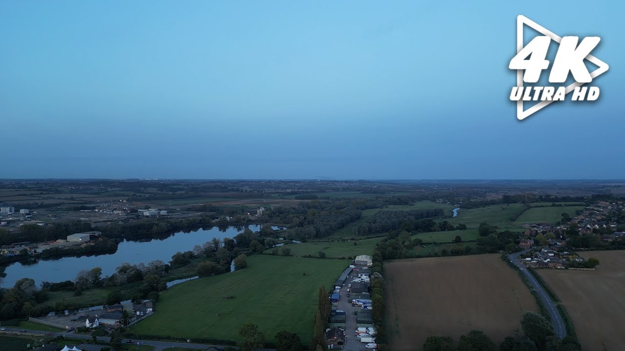 Explore the English countryside from an aerial view (Drone Views)