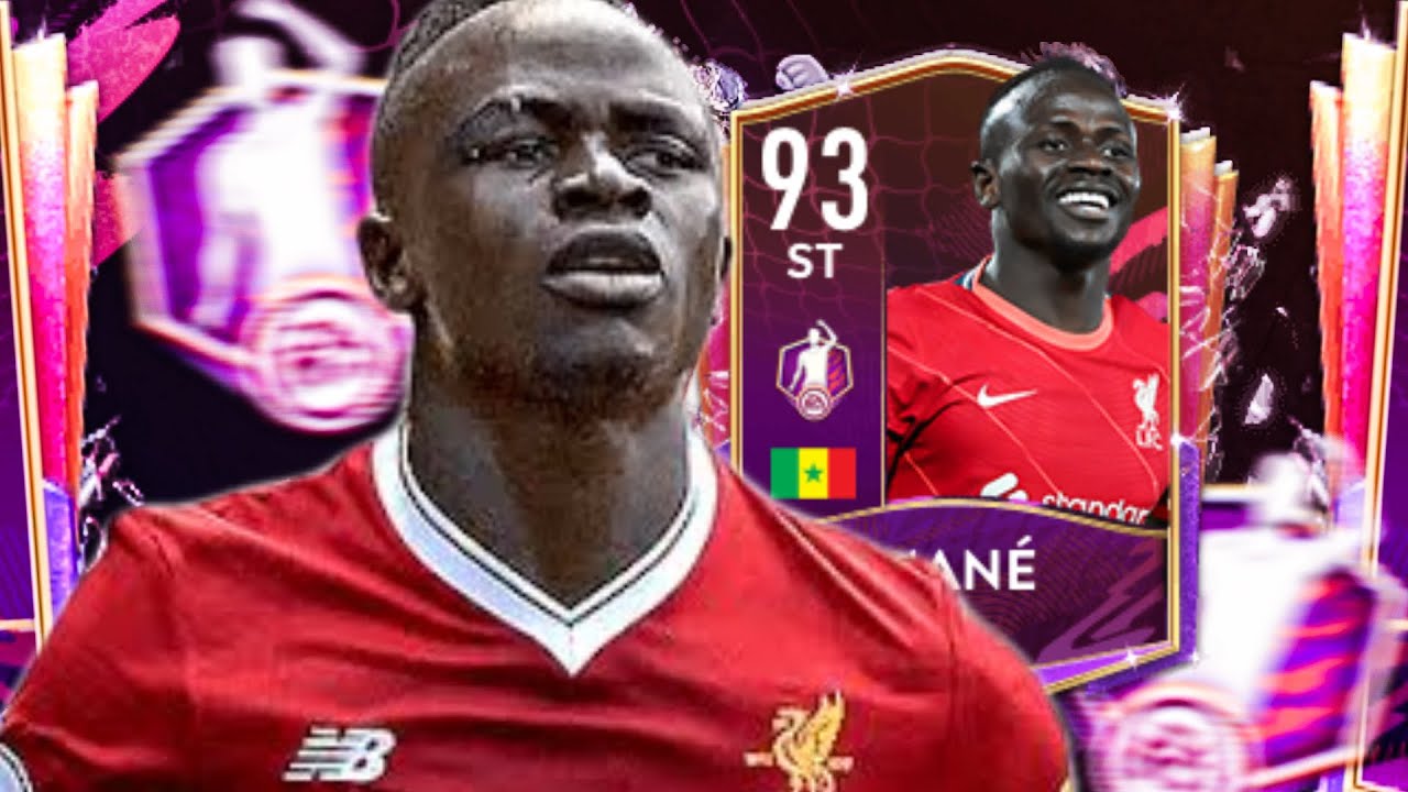 93 POTM Sadio Mane Review and Gameplay | Best F2P Striker | Fifa Mobile 22