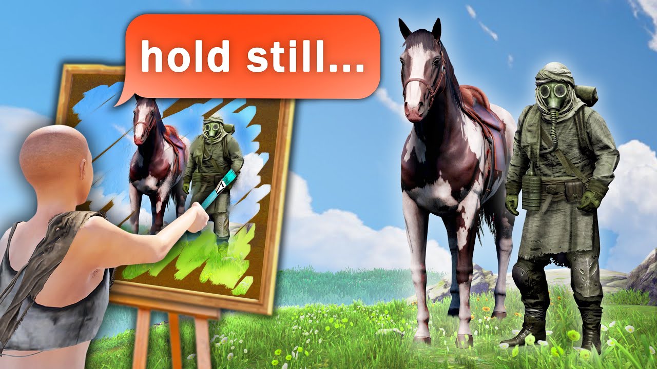 Painting Portraits for Random Rust Players