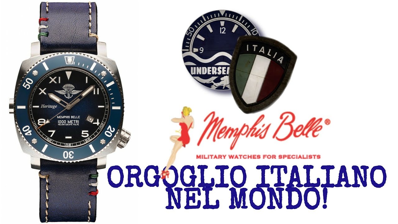 Memphis Belle Millemetri Heritage. Orgoglio italiano nel mondo!
