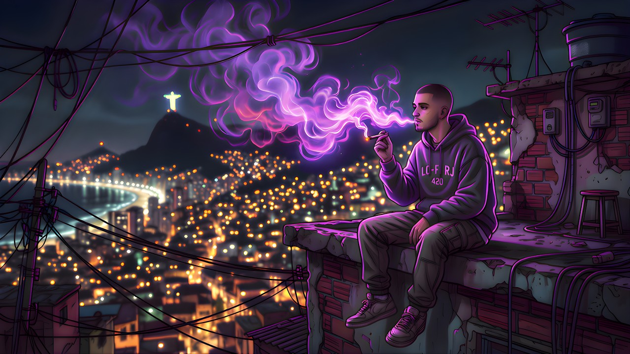 Procurando Paz na Madrugada 🌫 &mdash; Melancholic Brazilian Trap &bull; 420 Vibe Music