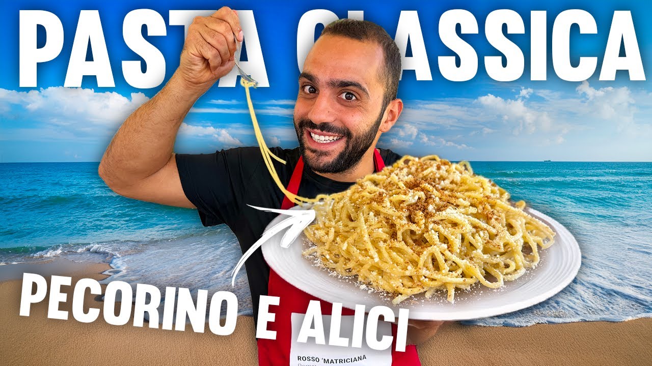 PASTA PECORINO E ALICI