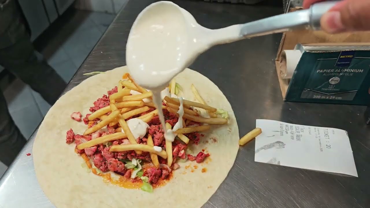 This French Tacos with Tandoori Chicken Is Insanely Good!
