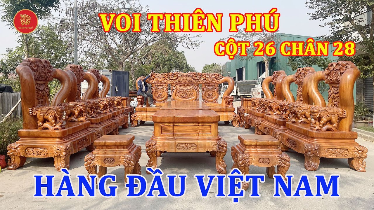 💥Siêu Phẩm Minh Quốc Voi 26 Chân 28 Gỗ Gỏ Đỏ Trị Giá 2 Tỷ Đẳng Cấp Hàng Đầu Việt Nam Sẻ Như Thế Nào?