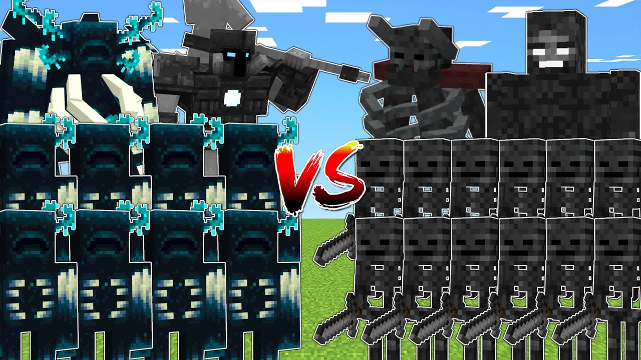 WARDENS vs WITHER ARMY