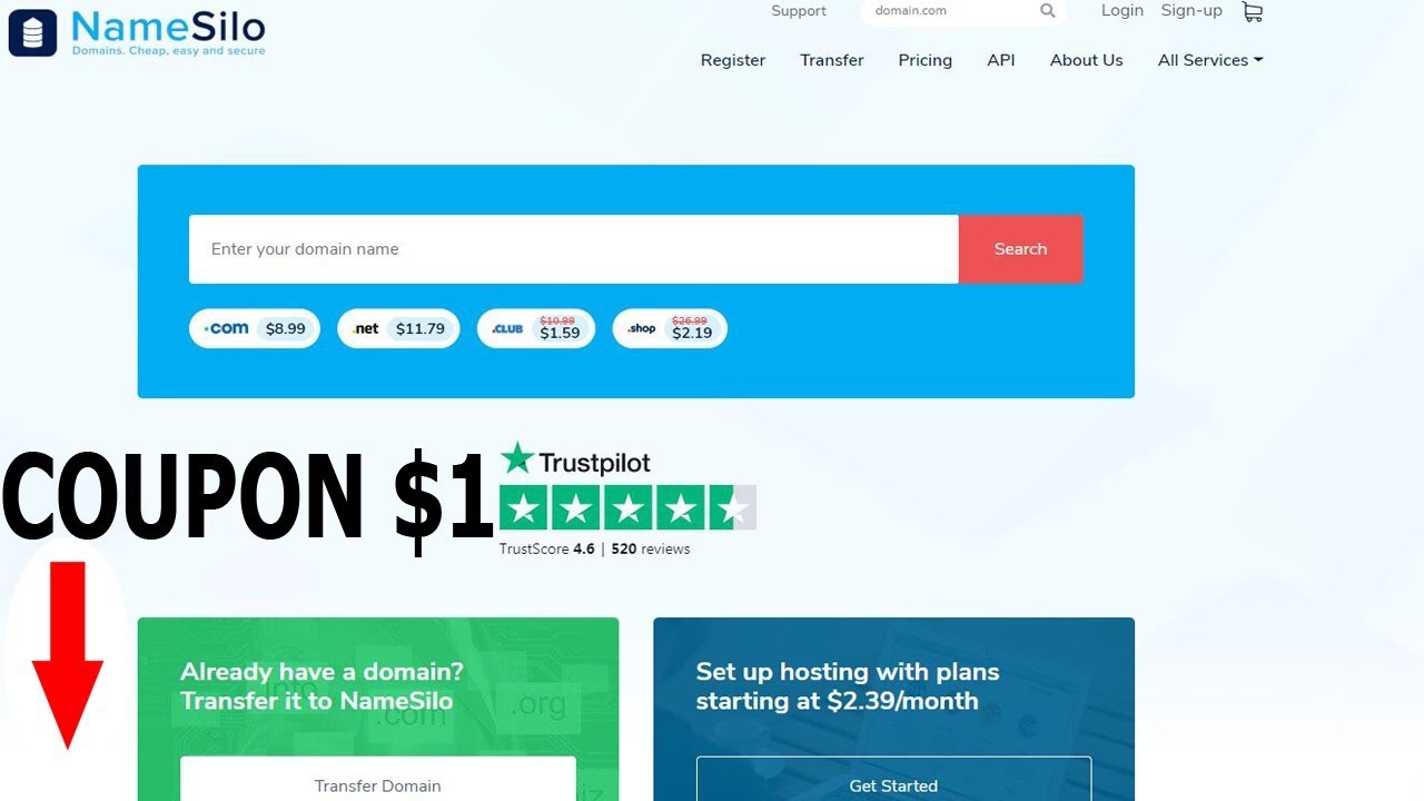 Point your NameSilo domain to an IP Address