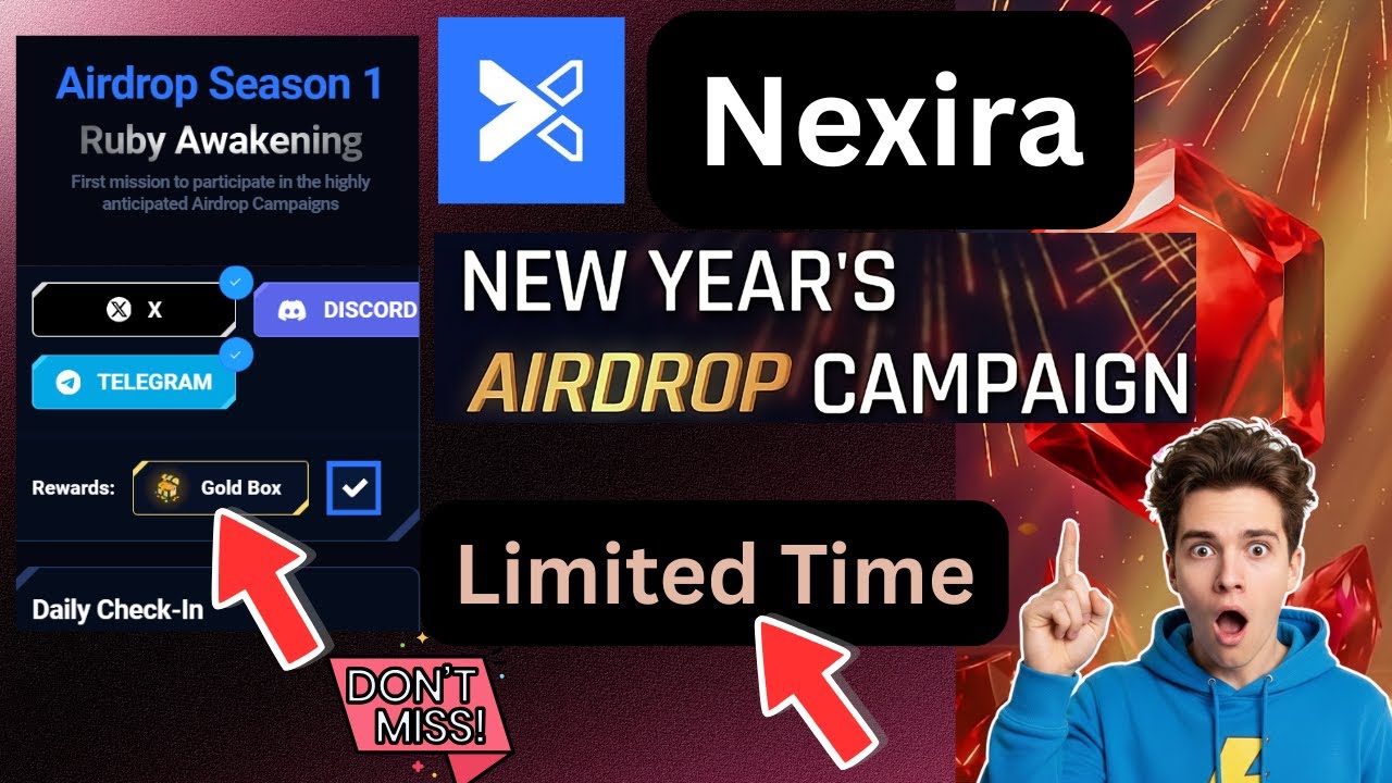 Nexira Airdrop Full Guide | New Limited Time Airdrop | Backed by Mavia