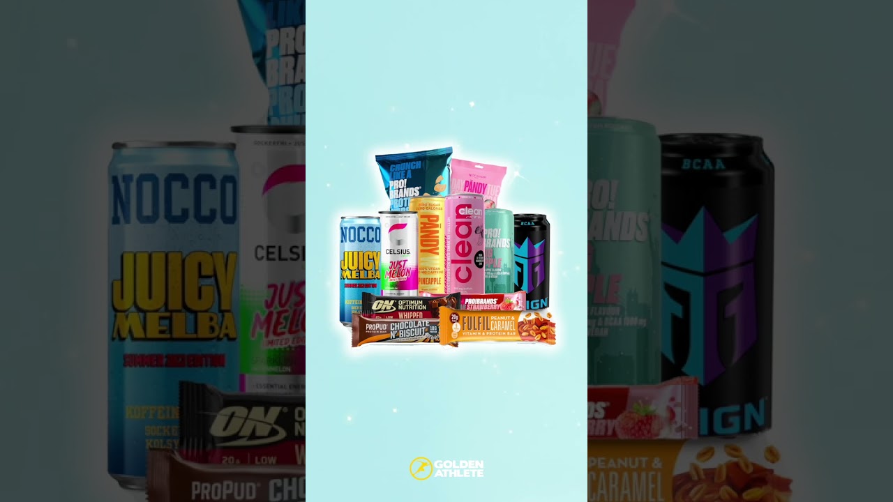 Golden Athlete Snackpaket🍬
